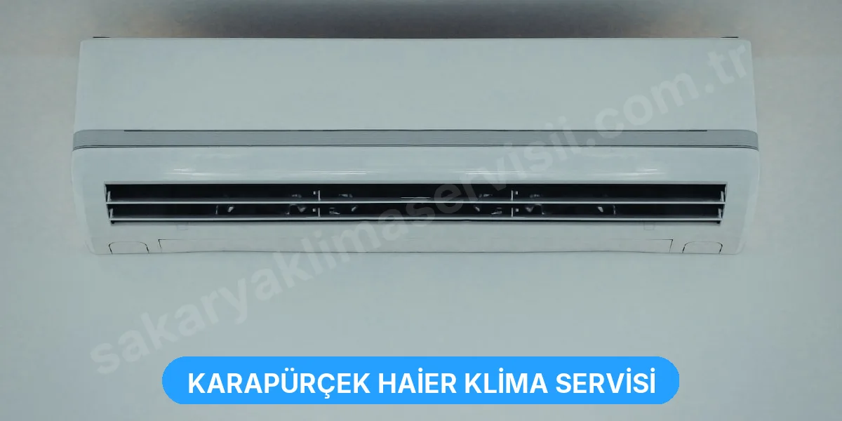 Karapürçek Haier Klima Servisi