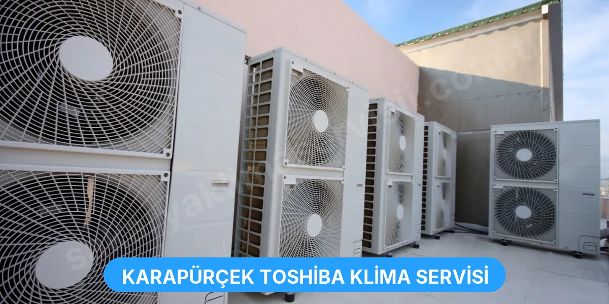 Karapürçek Toshiba Klima Servisi